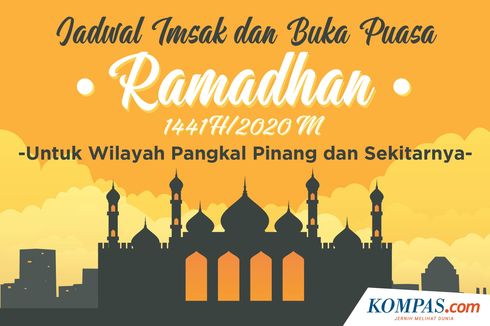 Jadwal Imsak dan Buka Puasa di Pangkalpinang Hari Ini, 16 Mei 2020