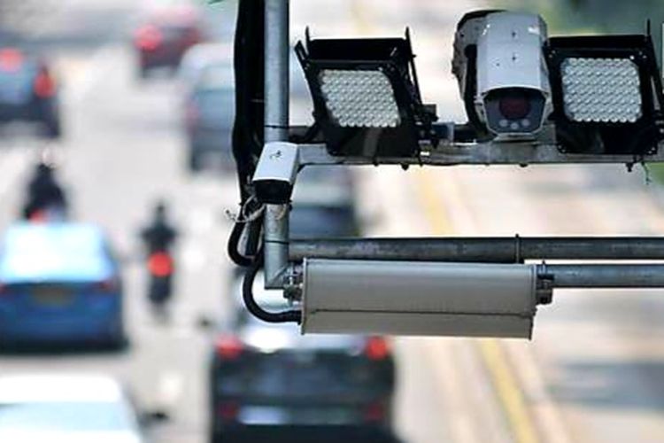 Ilustrasi kamera ETLE Electronic Traffic Law Enforcement).