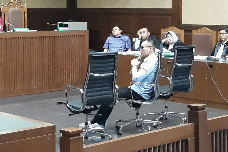 Stephen Sinarto saat bersaksi di Pengadilan Tipikor Jakarta, Kamis (13/12/2018).