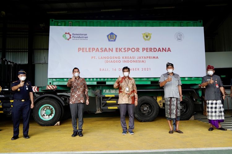 Diageo Indonesia Ekspor Minuman Alkohol ke Thailand
