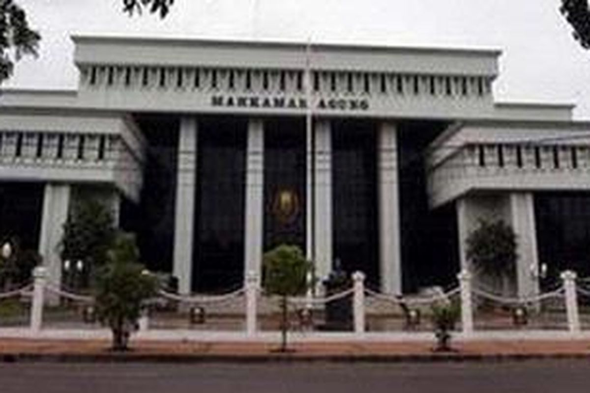 Gedung Mahkamah Agung di Jalan Medan Merdeka Utara, Jakarta Pusat