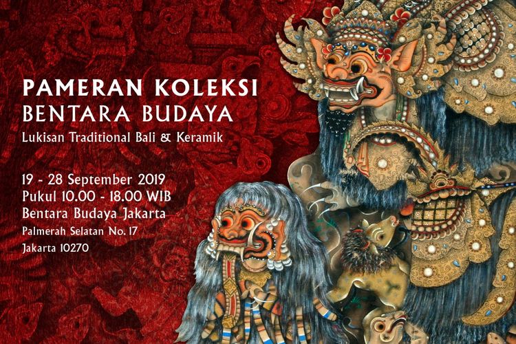 Bentara Budaya Jakarta kembali menggelar pameran koleksi Bentara Budaya, berupa lukisan tradisional Bali dan keramik.
