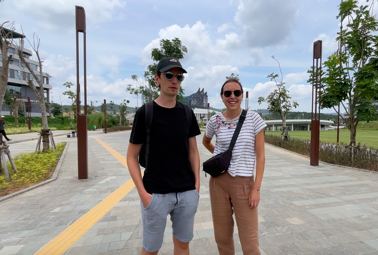 IKN di Mata Turis Jerman, 'The Presidential Palace is Huge, Amazing'