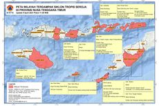 12 Wilayah Terdampak Siklon Seroja di NTT, Data Korban dan Kerusakan