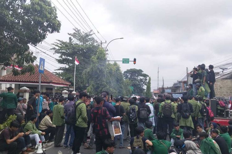 Demo 28 Oktober di Tasikmalaya Soroti Karhutla hingga Teror Berandalan Motor