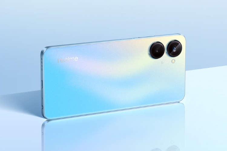 Realme 10 Pro 5G varian warna Nebula Blue resmi dirilis di Indonesia.