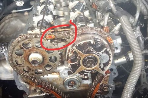 Begini Ciri-ciri Timing Chain Mobil Mulai Kendur