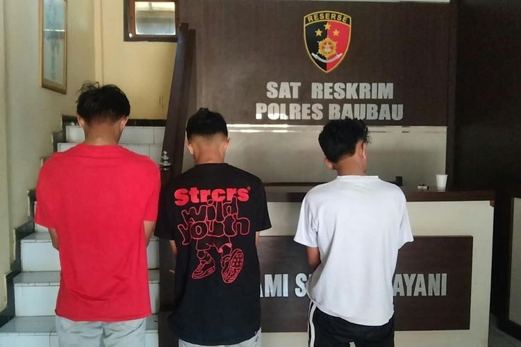 10 Anak Mabuk dan  Ribut dengan Warga di Baubau, 3 Diamankan Polisi