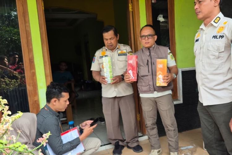Gunungkidul Sita Ratusan Ribu Batang Rokok Ilegal 