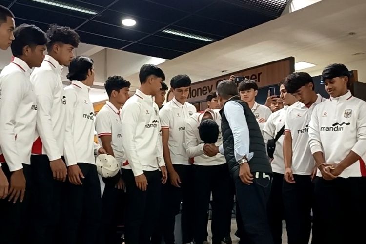 Timnas Indonesia U-20 Tiba di Bandara Soetta, Sempat Ingin Mendarat di Jogja jika Masih Tutup