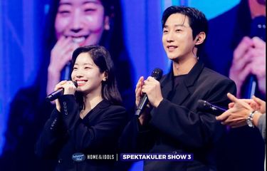 Dahyun TWICE dan Jinyoung B1A4 menjadi guest star di ajang pencarian bakat Indonesian Idol XIII, Senin (10/2/2025) malam.
