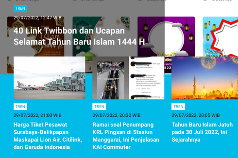 [POPULER TREN] Twibbon Selamat Tahun Baru Islam 1444 H | Video Viral Difabel Ditolak Naik KRL