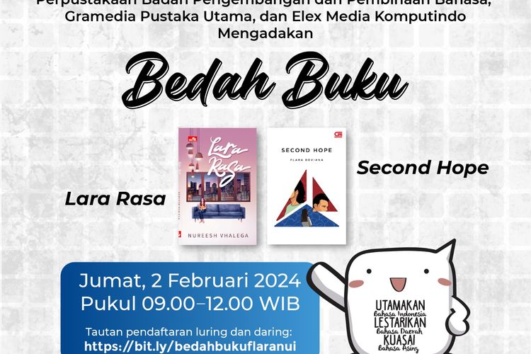 Bedah Buku Lara Rasa dan Second Hope