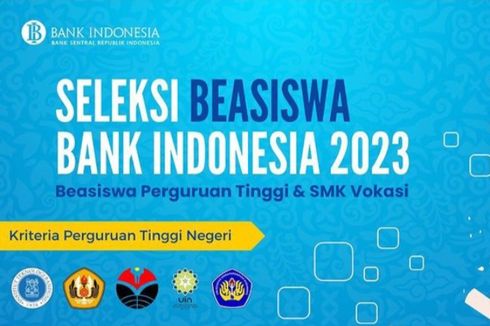 Beasiswa Bank Indonesia 2023 bagi Siswa SMK hingga Mahasiswa