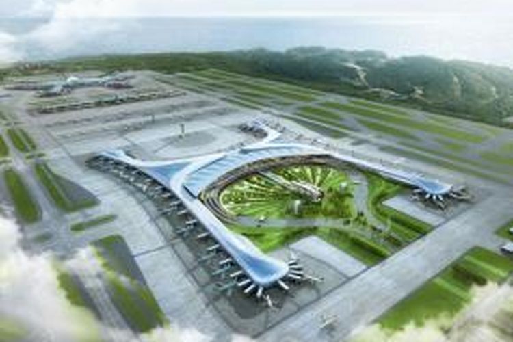Korea Selatan sudah memulai pemancangan batu pertama, Terminal 2 Bandara Internasional Incheon. 
