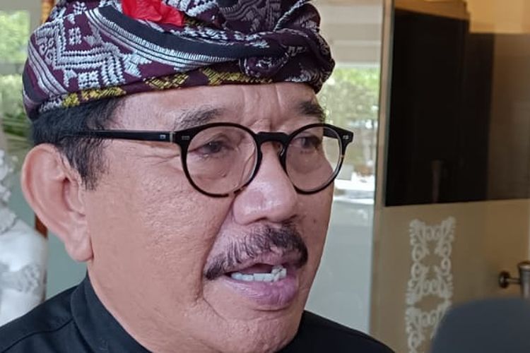 Wakil Gubernur Bali Tjokorda Oka Artha Ardhana Sukawati atau Cok Ace  saat ditemui kawasan ITDC Nusa Dua, Badung, Bali. Kompas.com/ Yohanes Valdi Seriang Ginta