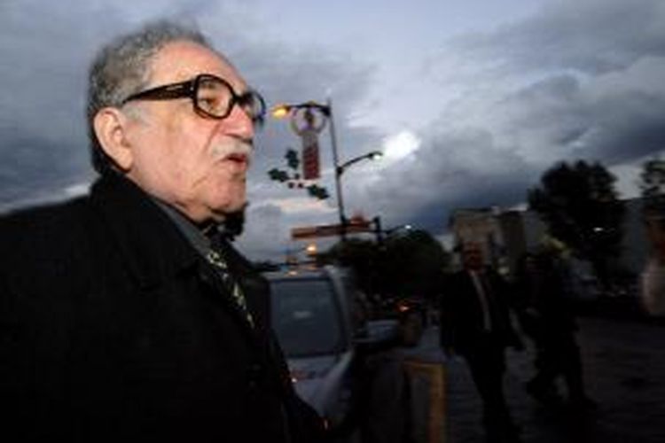 Gabriel Garcia Marquez, penulis novel, perintis aliran jurnalisme New Media, dan penerima Nobel Sastra pada 1982, meninggal di kediamannya di Mexico City, Meksiko, Kamis (17/4/2014). Foto ini merupakan dokumen dari gambar yang diambil pada 23 November 2007.