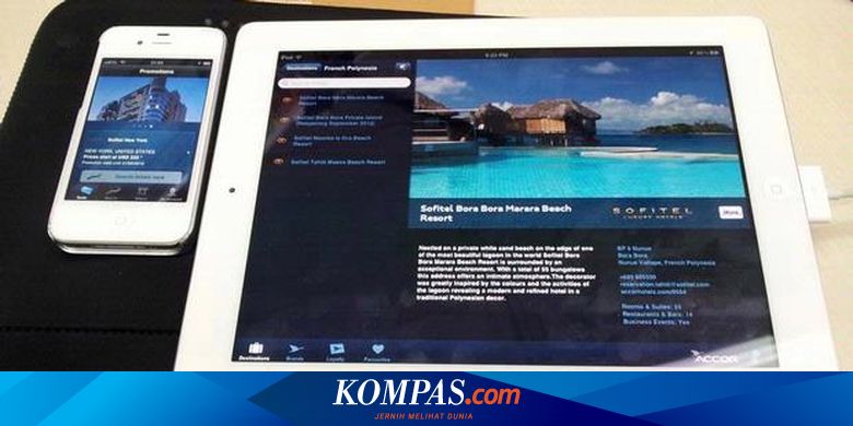 Mudahnya Mencari Hotel Jaringan Accor di iPad dan iPhone