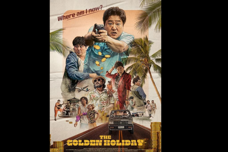 Poster film The Golden Holiday.