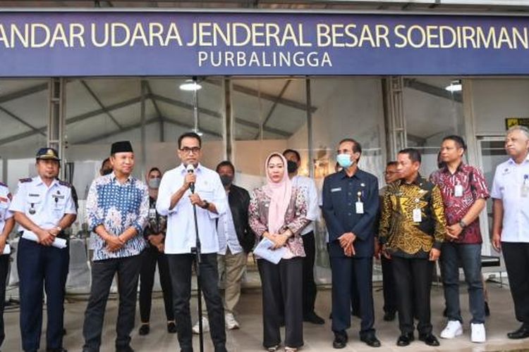 Bandara Jenderal Besar (JB) Soedirman di Purbalingga, Jawa Tengah, bersiap kembali melayani penerbangan komersial setelah terdampak pandemi Covid-19.