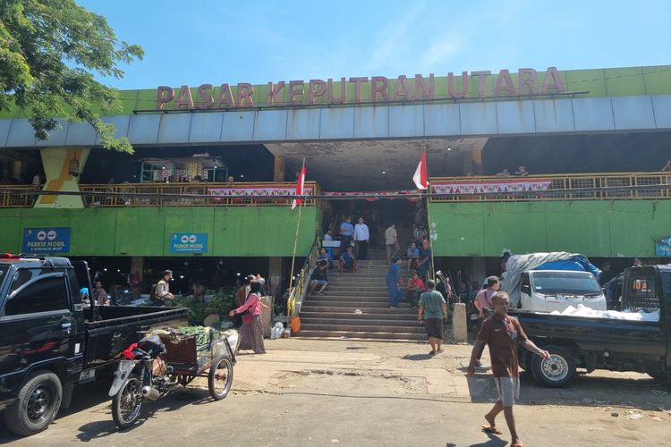 Pasar Keputran Surabaya usai relokasi pedagang liar 