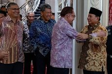 Bertemu di Putrajaya, Anwar Ibrahim dan Prabowo Bahas Pertahanan dan Keamanan RI-Malaysia