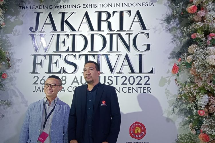 Konferensi pers Jakarta Wedding Festival di Assembly Hall Jakarta Convention Center (JCC) Senayan, Jumat (26/8/2022).