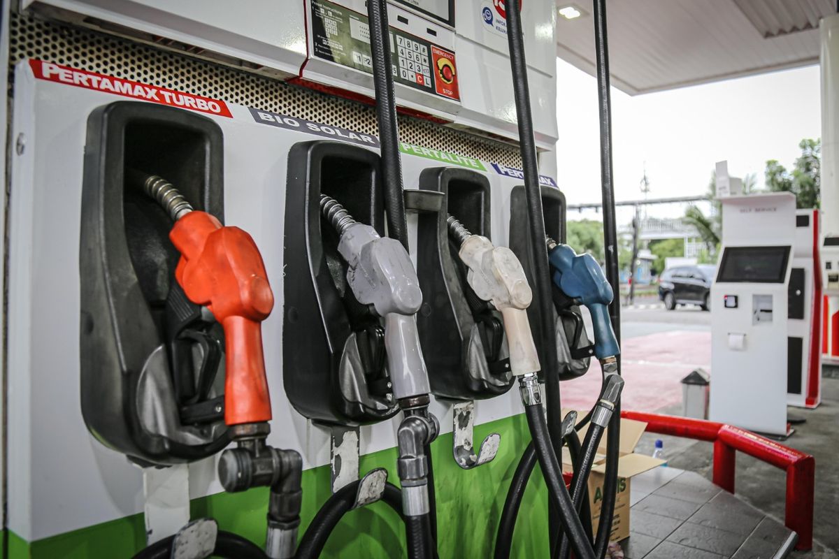 Ilustrasi SPBU Pertamina. Pertamina beri sanksi kepada ratusan SPBU yang terbukti berbuat curang.