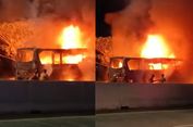 Bus Rosalia Indah Terbakar di Tol Solo Ngawi, Ini Kata Manajemen PO