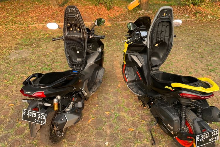 Komparasi Honda ADV 160 dan Aprilia SR-GT 200