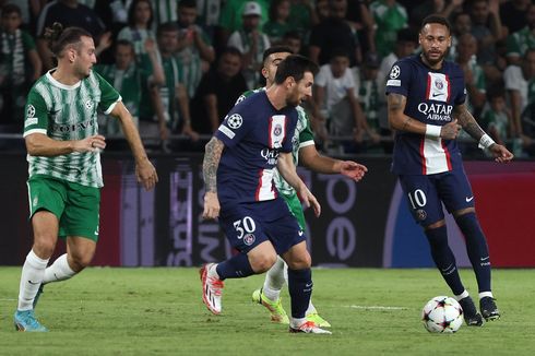Maccabi Haifa Vs PSG: Lionel Messi Pecahkan Rekor, Tak Bisa Dilewati Ronaldo hingga Semusim
