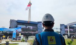 PLN Sukses Pasok Listrik Andal dalam HUT Ke-80 TNI di Monas