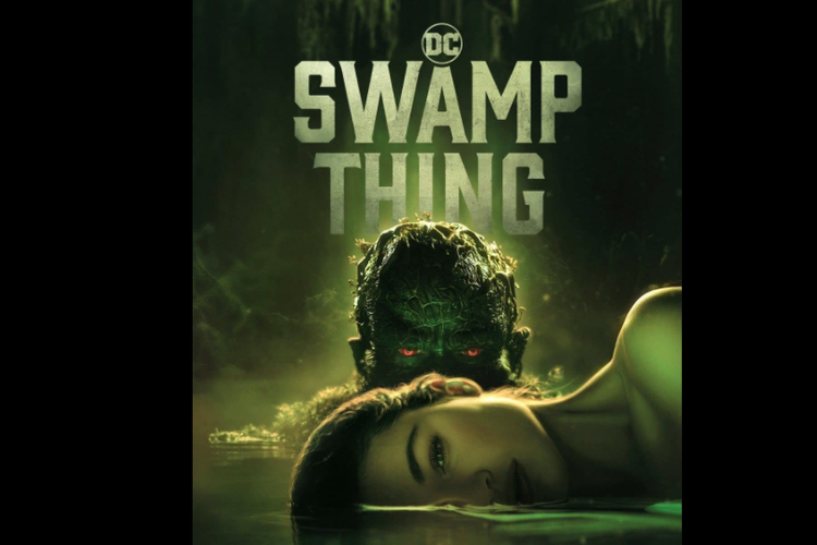 Poster serial Swamp Thing.