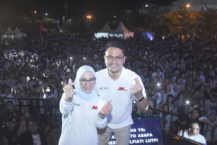 Diusung Gerindra dan Nasdem, Seto-Rezki Daftar ke KPU Makassar 28 Agustus 2024