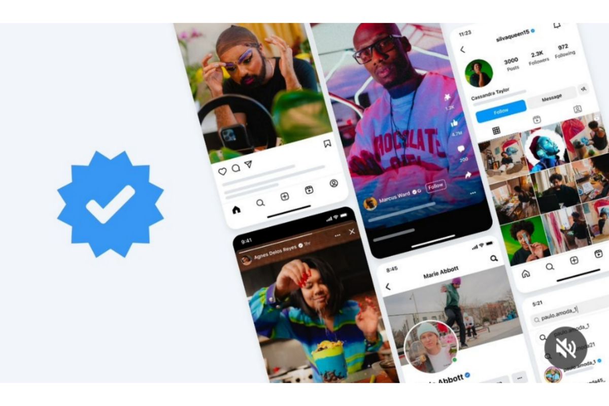 Meta Verified hadir di Indonesia. Meta Verified merupakan layanan yang memungkinkan pengguna Instagram dan Facebook mendapatkan lencana atau centang biru serta sejumlah benefit lain, dengan cara membayar biaya langganan per bulan.