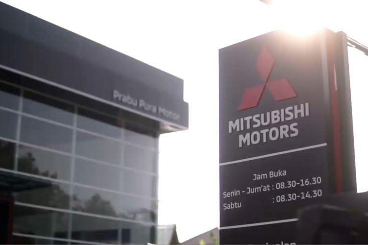 Ilustrasi diler Mitsubishi di Subang.