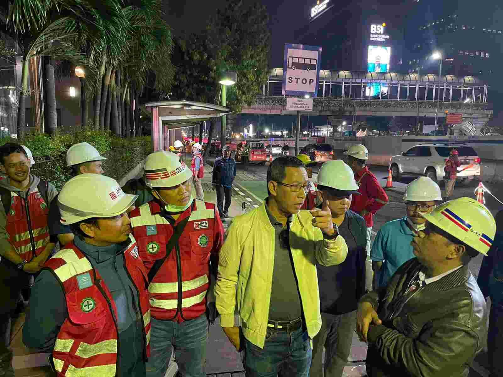 Sambut KTT ASEAN, Sejumlah Ruas Jalan Protokol di Jakarta Diperbaiki