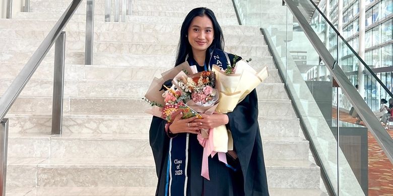 Putu Nasya Putri Setyawan, alumnus Bachelor of Psychological Science di James Cook University (JCU), Singapore.