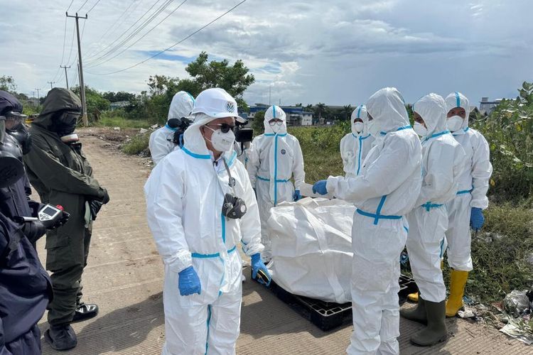 558 Ton Material Terpapar Cs-137 Diangkut, Tersisa 7 Titik di Cikande