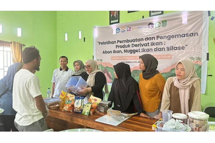 Kegiatan pelatihan yang diadakan Tim Universitas Islam Al-Azhar (Unizar) melalui program Kosabangsa. 