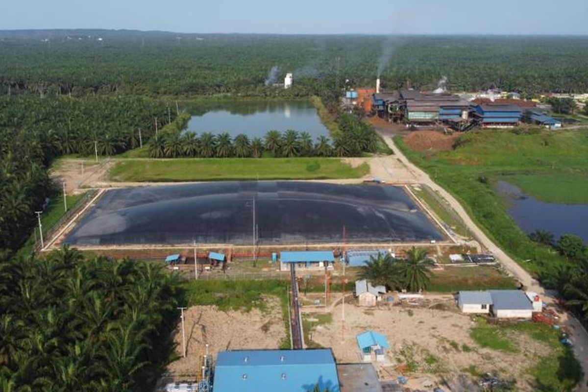 PLTBg Ujung Batu 3 MW di Desa Sukadamai, Kecamatan Ujung Batu, Kabupaten Rokan Hulu, Provinsi Riau.