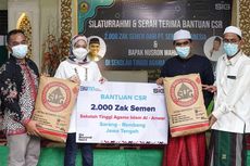 SIG Salurkan 2.000 Sak Semen, Bantu Pembangunan STAI Al Anwar