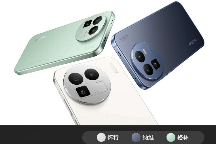 Di China, Realme GT 8 ditawarkan dalam pilihan warna Classic White, Navy Blue, dan Oxygen Green. 
