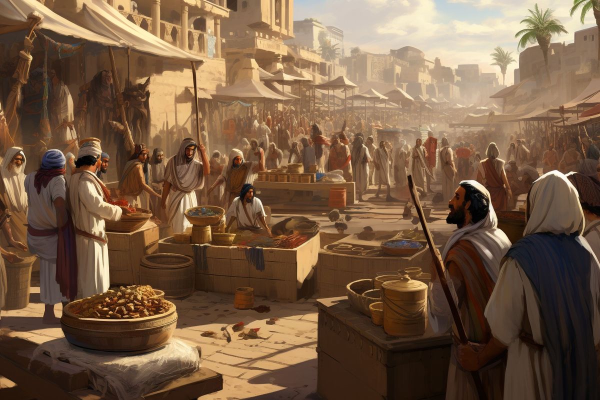 Ilustrasi penduduk Madinah