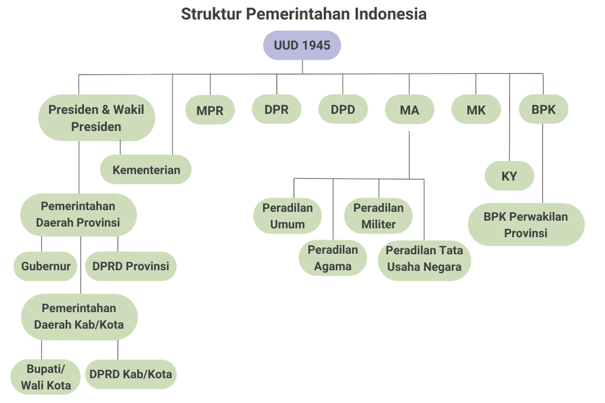 Struktur Pemerintahan Indonesia