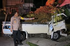 Mobil Pikap Tabrak Pohon di Tabanan, Sopir Tewas Tergencet