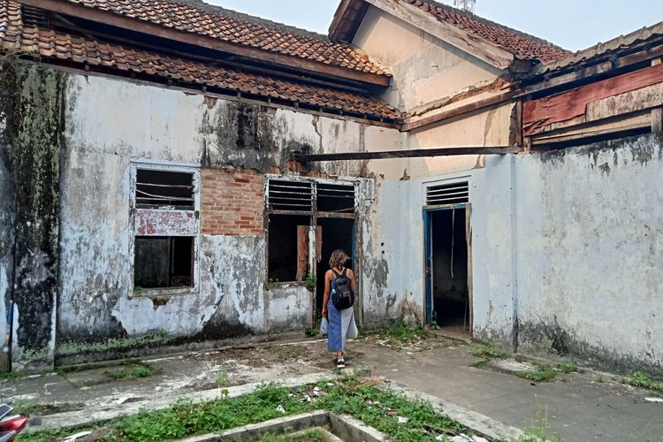 Kondisi Rumah Multatuli di dalam kawasan Rumah Sakit Umum Dr Adjidarmo Saeful.