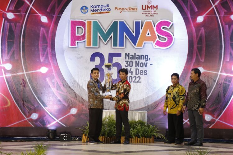 Balai Pengembangan Talenta Indonesia (BPTI) menggelar Pekan Ilmiah Mahasiswa Nasional (Pimnas) ke-35 yang diselenggarakan di Universitas Muhammadiyah Malang (UMM) pada 30 November hingga 4 Desember 2022.