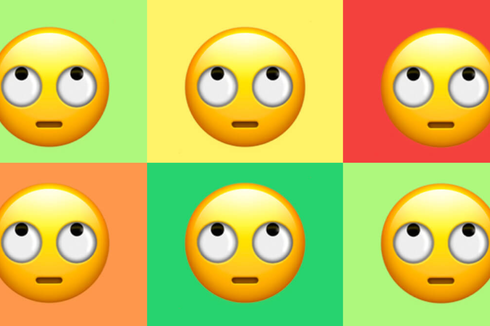 Arti Emoji Mata Melihat ke Atas, Bingung atau Kesal? 