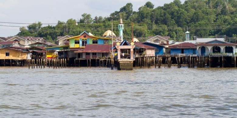 Kampong Ayer, Brunei Darussalam.